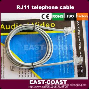 RJ11 telephone cable